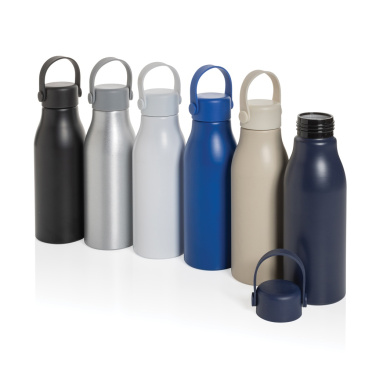 Logo trade promotional gifts picture of: Pluto RCS Certified recycled aluminium bottle 680ml