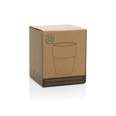 Logo trade business gift photo of: Clark RCS double wall coffee cup 300ML