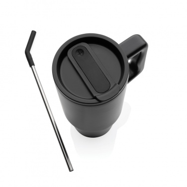 Logo trade promotional item photo of: Embrace deluxe RCS recycled stainless steel tumbler 900ml