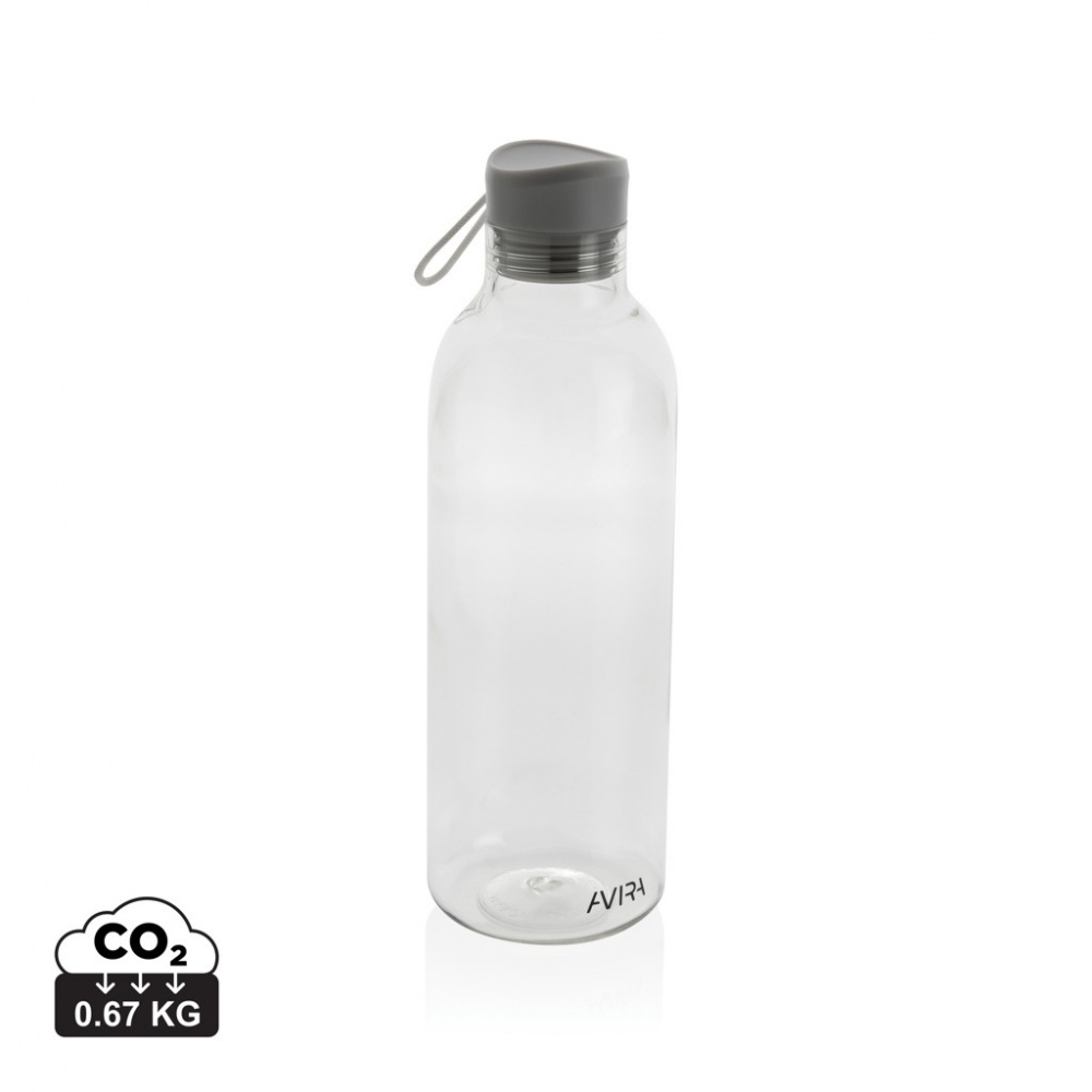 Logo trade promotional items picture of: Avira Atik RCS Recycled PET bottle 1L