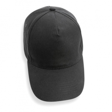 Logo trade promotional gift photo of: Impact 5panel 280gr Recycled cotton cap with AWARE™ tracer