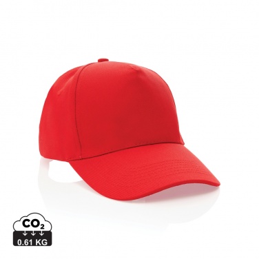 Logotrade promotional item picture of: Impact 5panel 280gr Recycled cotton cap with AWARE™ tracer