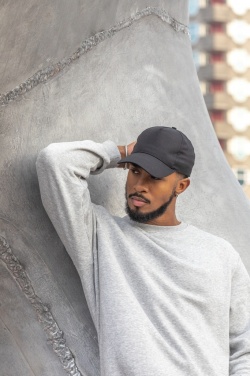 Logotrade business gift image of: Impact 5 panel 190gr Recycled cotton cap with AWARE™ tracer