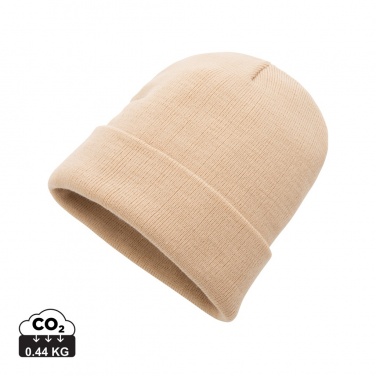 Logo trade promotional giveaways image of: Impact AWARE™ Polylana® beanie