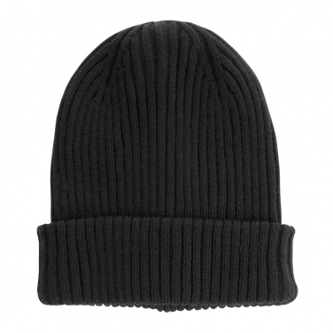Logotrade promotional item picture of: Impact AWARE™  Polylana® double knitted beanie