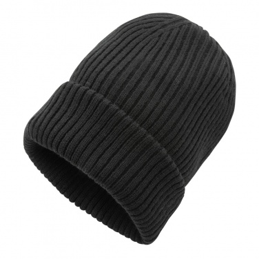 Logotrade corporate gift picture of: Impact AWARE™  Polylana® double knitted beanie