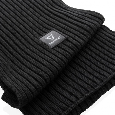Logo trade corporate gifts image of: Impact AWARE™ Polylana® knitted scarf 180 x 25cm