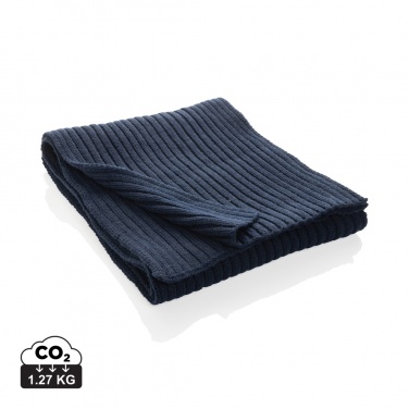 Logotrade promotional giveaways photo of: Impact AWARE™ Polylana® knitted scarf 180 x 25cm