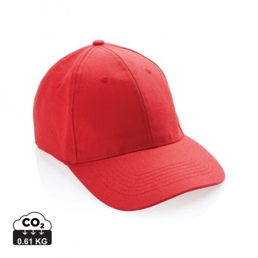 Logotrade promotional merchandise image of: Impact 6 panel 280gr Recycled cotton cap with AWARE™ tracer
