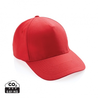 Logo trade promotional product photo of: Impact 5panel 280gr Recycled cotton cap with AWARE™ tracer