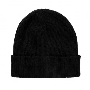 Logo trade corporate gifts picture of: Pryor AWARE™ Polylana® beanie with cuff