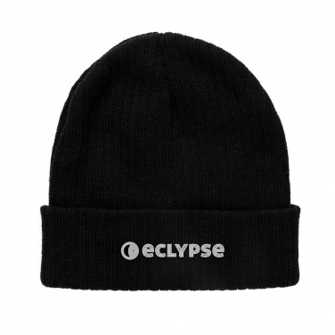 Logo trade promotional gifts image of: Pryor AWARE™ Polylana® beanie with cuff