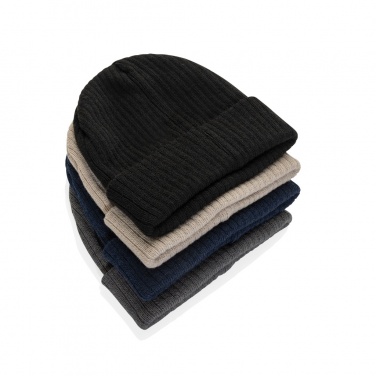 Logo trade advertising products picture of: Pryor AWARE™ Polylana® beanie with cuff