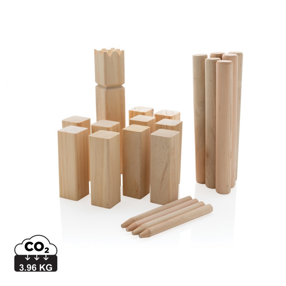 Logotrade advertising product picture of: Wooden kubb set