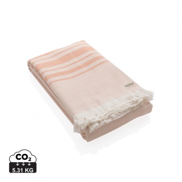 Logo trade promotional merchandise image of: Ukiyo Yumiko AWARE™ Hammam Towel 100 x 180cm