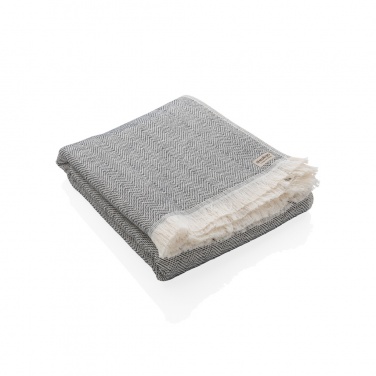 Logo trade promotional merchandise photo of: Ukiyo Hisako AWARE™ 4 Seasons towel/blanket 100x180