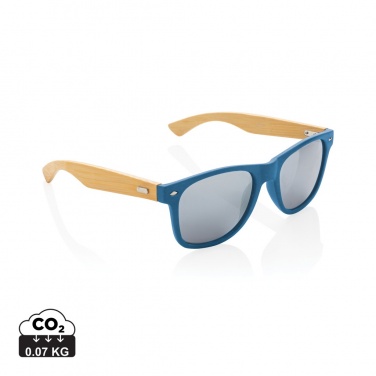 Logotrade promotional products photo of: Bamboo and RCS recycled plastic sunglasses