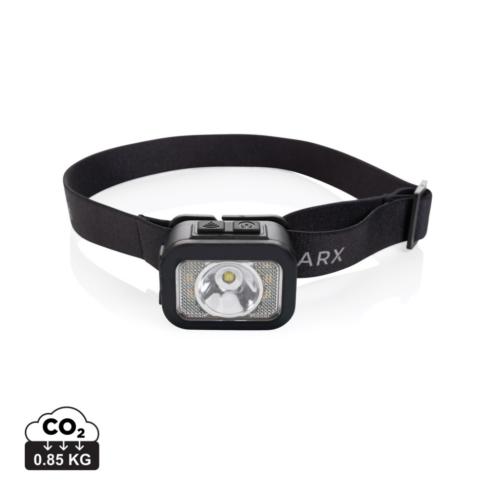 Logo trade promotional gift photo of: Gear X RCS rPlastic heavy duty head torch