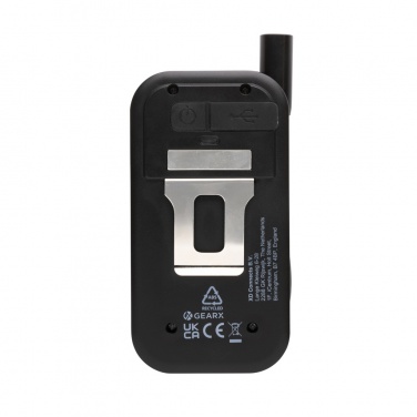 Logo trade corporate gift photo of: Gear X RCS rPlastic USB rechargeable worklight
