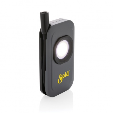 Logo trade corporate gifts image of: Gear X RCS rPlastic USB rechargeable worklight