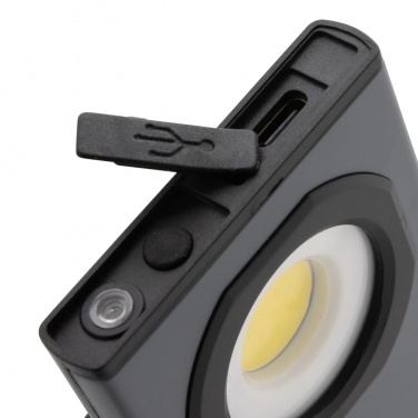 Logo trade promotional giveaways picture of: Gear X RCS recycled plastic USB pocket work light 260 lumen