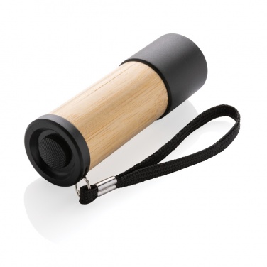 Logo trade promotional item photo of: Bamboo and RCS certfied recycled plastic torch