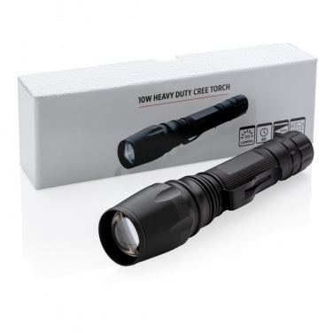 Logotrade advertising products photo of: Torch 10W Heavy duty CREE