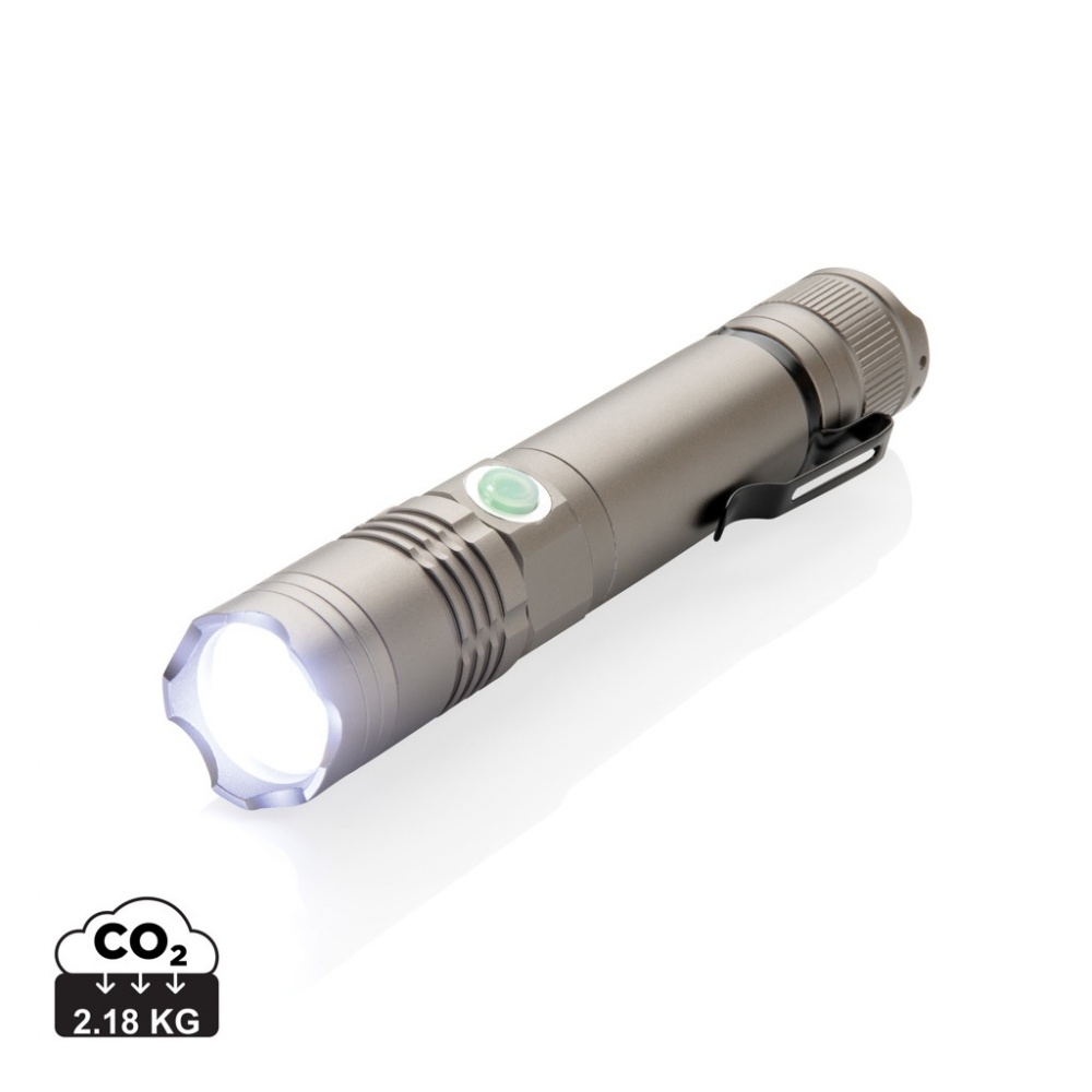 Logotrade promotional gift picture of: Rechargeable 3W flashlight