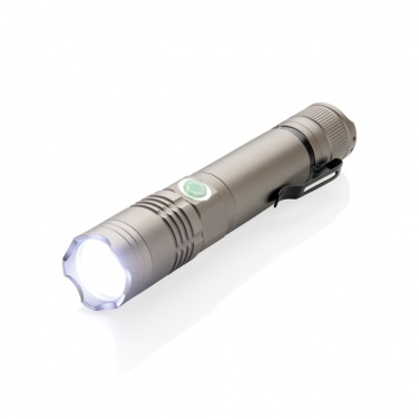Logotrade promotional giveaways photo of: Rechargeable 3W flashlight
