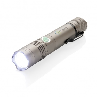 Logotrade promotional giveaway picture of: Rechargeable 3W flashlight