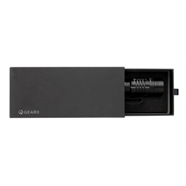 Logo trade promotional gifts image of: Gear X USB re-chargeable torch