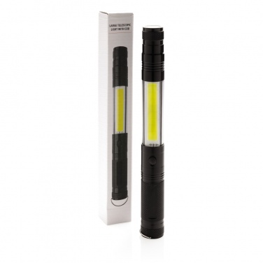 Logo trade business gift photo of: Large telescopic light with COB