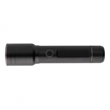 Logotrade advertising product image of: RCS recycled aluminum USB-rechargeable heavy duty torch