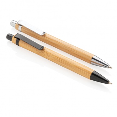 Logo trade promotional item photo of: Bamboo pen
