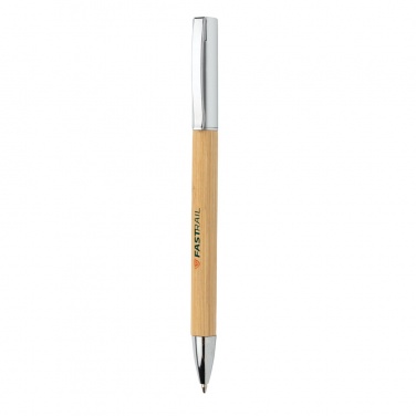 Logotrade business gift image of: Modern bamboo pen