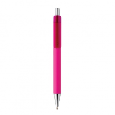 Logo trade promotional giveaways picture of: X8 smooth touch pen
