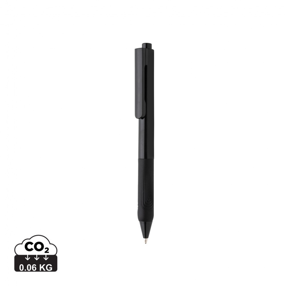 Logo trade corporate gifts picture of: X9 solid pen with silicone grip