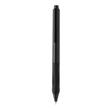Logotrade promotional giveaway picture of: X9 solid pen with silicone grip