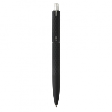 Logo trade corporate gifts image of: X3 black smooth touch pen