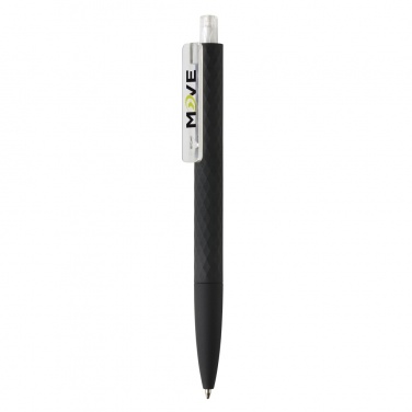 Logotrade promotional merchandise picture of: X3 black smooth touch pen