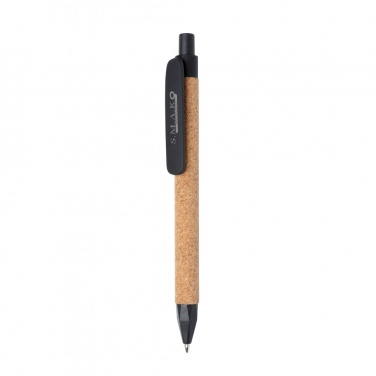 Logo trade promotional product photo of: Write wheatstraw and cork pen
