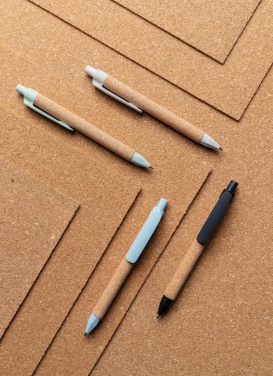 Logotrade advertising product picture of: Write wheatstraw and cork pen