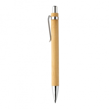 Logo trade promotional items picture of: Pynn bamboo infinity pen