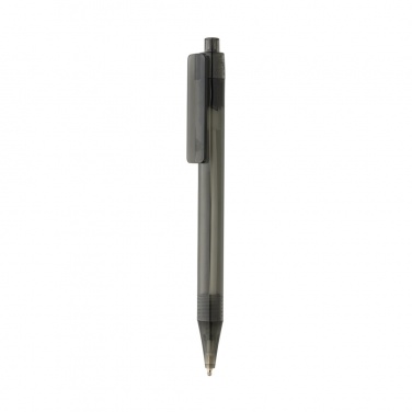 Logotrade promotional gift image of: GRS RPET X8 transparent pen