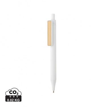 Logotrade promotional item image of: GRS RABS pen with bamboo clip