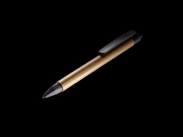 Logo trade promotional items picture of: Write responsible recycled paper barrel pen