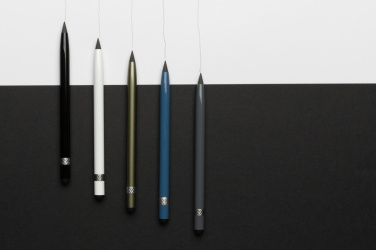 Logo trade corporate gift photo of: Aluminum inkless pen with eraser
