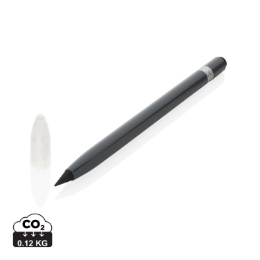 Logo trade promotional products image of: Aluminum inkless pen with eraser
