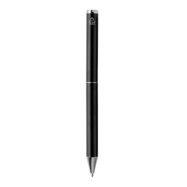 Logotrade promotional products photo of: Swiss Peak Cedar RCS certified recycled aluminium pen