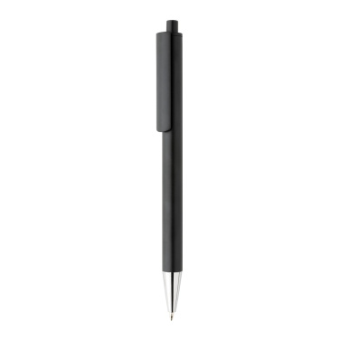 Logo trade corporate gifts picture of: Amisk RCS certified recycled aluminum pen